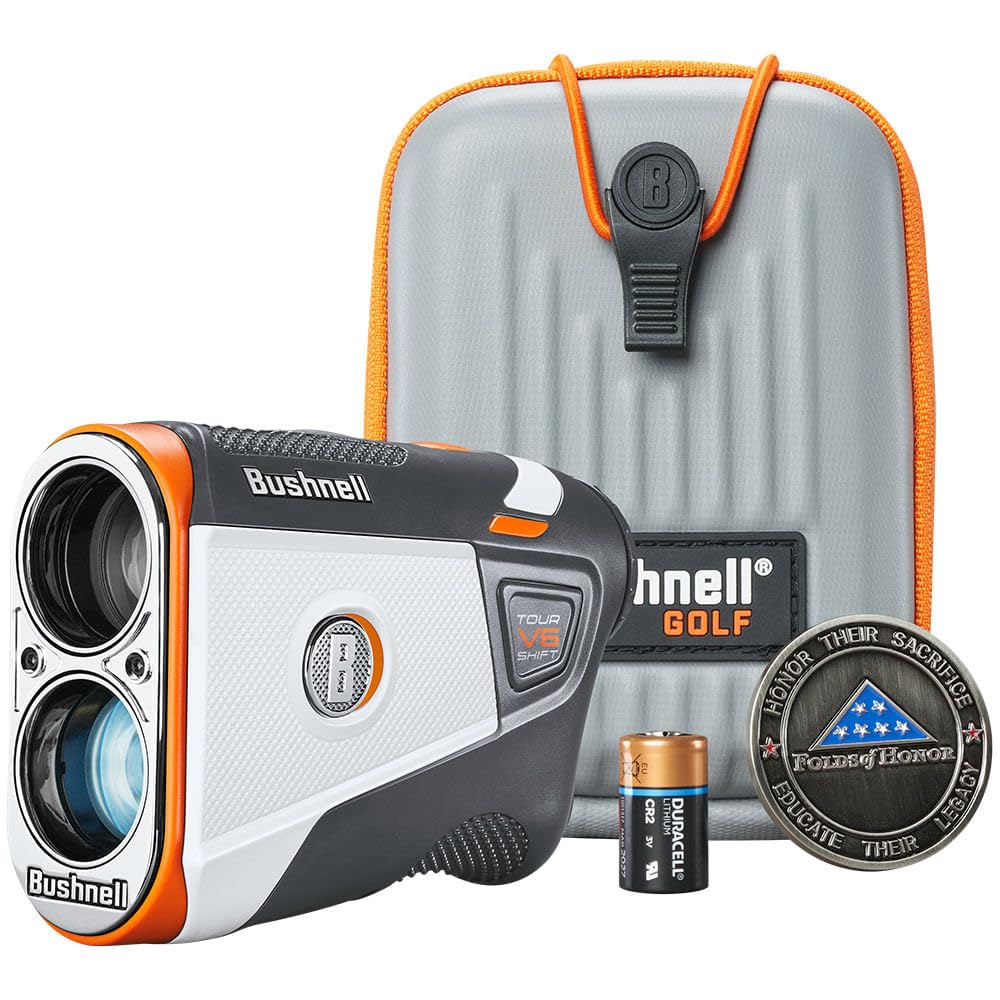 Bushnell Tour V6 Shift Golf Rangefinder with Slope Switch