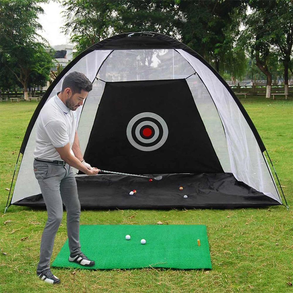 Golf Cage Practice Net Training Indoor Outdoor Sport