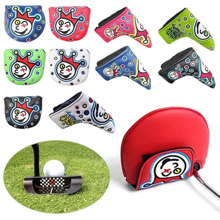 Golf Putter Headcover Sticker Buckle Golf Club Head Covers Durable Universal