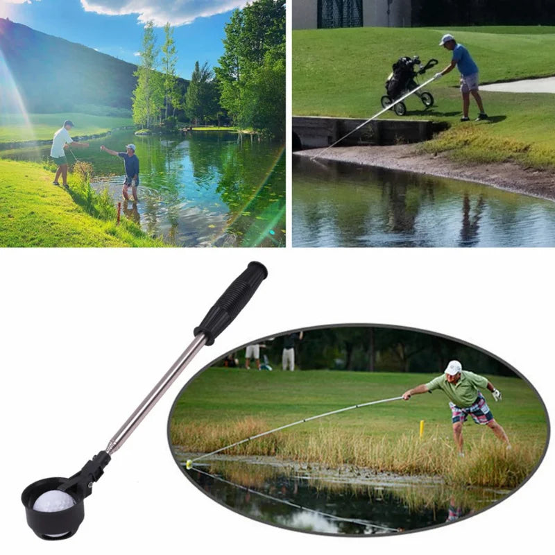 Golf Ball Pick Up Tools Telescopic Golf Ball Retriever