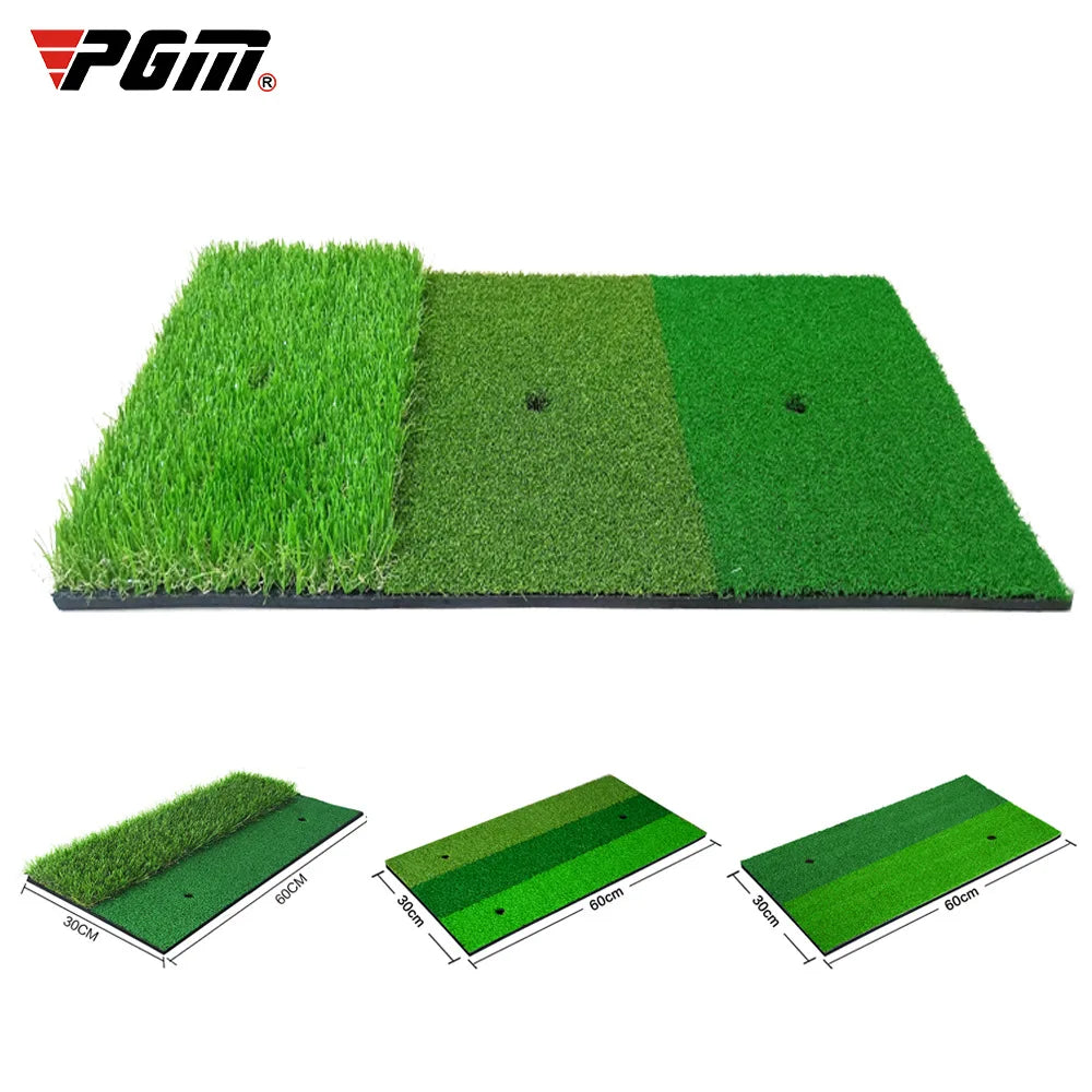 PGM Golf Hitting Mat Indoor Outdoor Mini Practice Durable