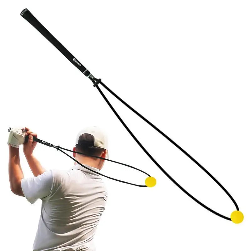 Durable Golf Swing Training Aid Practice Rope Trainer Equipment