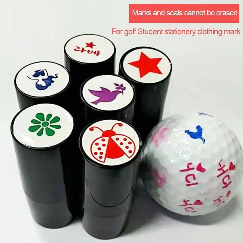 Golf Accessories Symbol Golf Ball Stamper Stamp Marker Impression Seal